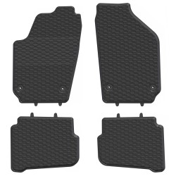 Tappetini compatibili con Volkswagen Fox 2003-2021, su misura in Gomma TPE